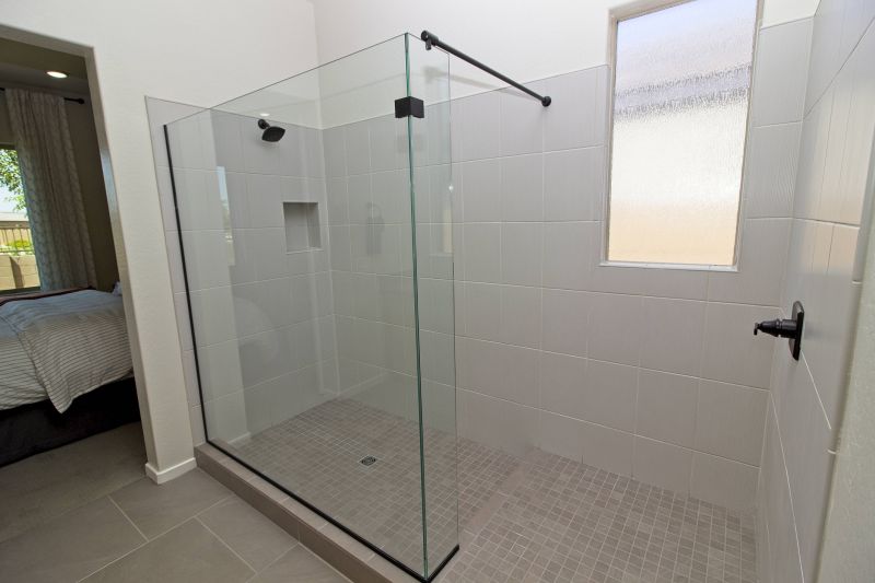 Walk-in Showers with Glass Enclosures